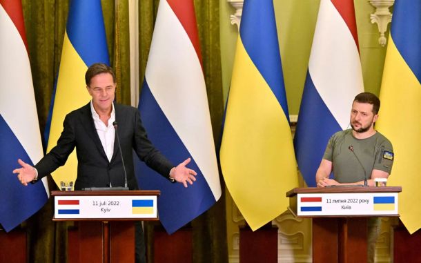 Dutch head of state informs Zelensky that the Netherlands stands prepared to sustain Ukraine
